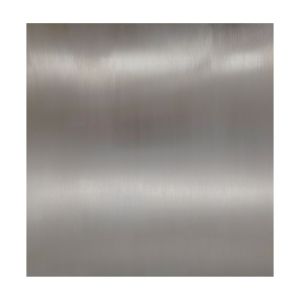 Kaminbodenplatte Basic aus Edelstahl