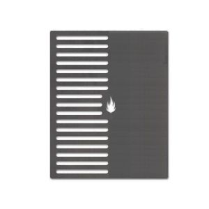 Grillkombi aus Stahl in der Größe 45 x 39 cm passend für Campingaz** Grills