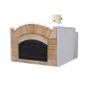 Pizzaofen Bausatz Milano Premium| Gartenbackofen | PUR Schamotte | Schamotte-Shop.de