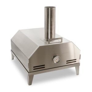 Pizzaofen Manhattan aus Edelstahl Schamotte-Shop.de