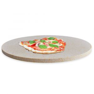 Profi Pizzastein rund Ø 49 x 3 cm aus Cordierit | lebensmittelecht | Schamotte-Shop.de