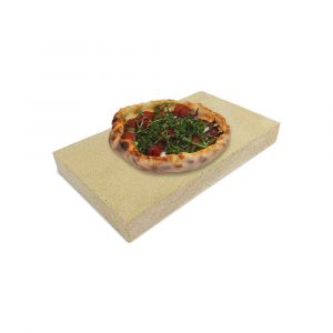 Pizzastein 26 x 15 x 3 cm passend für Beefer** aus Schamotte BBQ und Grill