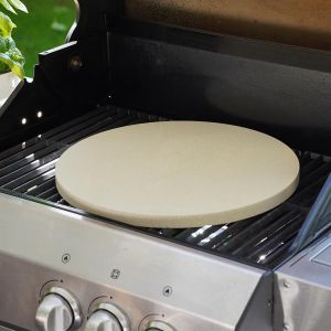 Pizzastein rund Ø 490x20mm (Keramik) » lebensmittelecht » Schamotte-Shop.de