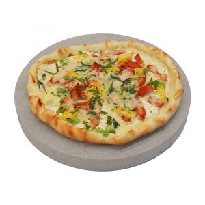 Pizzastein rund Ø 490x20mm (Keramik) » lebensmittelecht » Schamotte-Shop.de