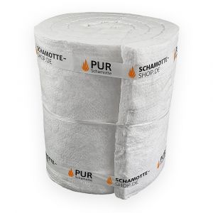 Hochtemperatur Isolierung 25mm | keramische Faserisolierung 1400 Grad | 128kg/m3 | PUR Schamotte | Schamotte-Shop.de