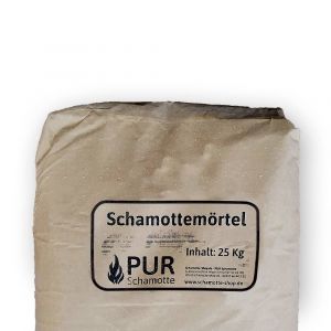 Schamottemörtel (keramisch) - 25kg Feuerfest Schamotte-Shop 