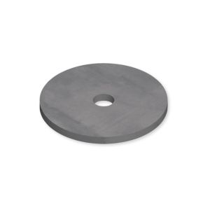 Ronden aus Stahl mit einem Innendurchmesser von 20 mm und 8 mm Stärke Schamotte-Shop.de