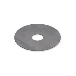 Ronden aus Stahl mit einem Innendurchmesser von 30 mm und 2 mm Stärke Schamotte-Shop.de