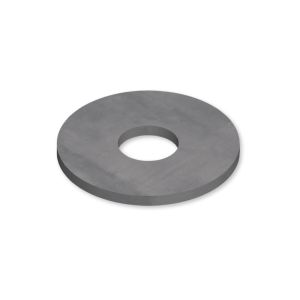 Ronden aus Stahl mit einem Innendurchmesser von 40 mm und 8 mm Stärke Schamotte-Shop.de