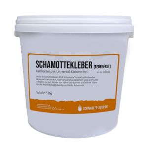 Schamottekleber "PUR Schamotte" 5kg Eimer