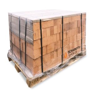 Schamottstein NF1 - 230x114x64mm - 1 Palette