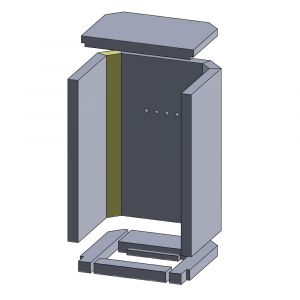 Wandstein | Feuerraumauskleidung | Wamsler | PUR Schamotte | Schamotte-Shop.de