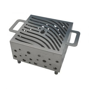 Tischgrill Kurume XL 40 x 40 cm - für Garten und Terrasse