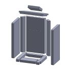 Feuerraumauskleidung 11-teilig passend für Wodtke ** (Vermiculite)