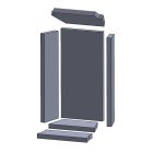 Feuerraumauskleidung 6-teilig passend für Attika ** (Vermiculite)