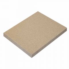 Vermiculite Platte 400x300x20mm Schamotte-Shop.de