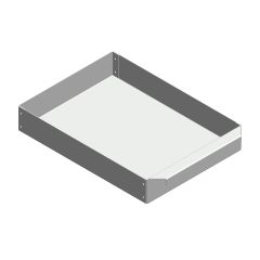 Aschekasten aus Stahlblech 225x305x50mm | Caminos Achat** | Flamado | Schamotte-Shop.de