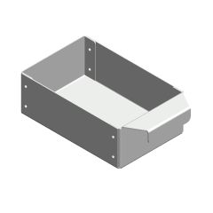 Aschekasten 84x128x45mm passend für Justus Island 5**