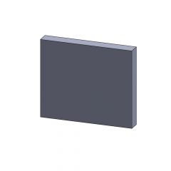 Heizgasumlenkplatte 190x160x25mm (Vermiculite) passend für Oranier Arkona 2W+**