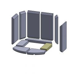 Bodenstein rechts 206x82x30mm » Hase** Forum