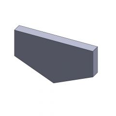 Heizgasumlenkplatte 260x145x30mm (Schamotte) passend für Olsberg**