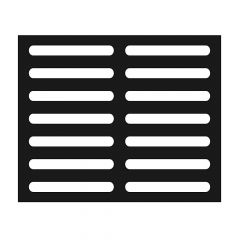 Kaminrost / Ascherost 243x172x10mm passend für Drooff **