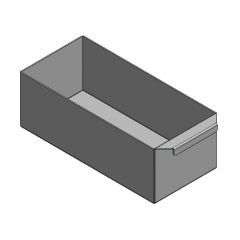 Aschekasten aus Stahlblech verzinkt 313x147x110 mm | Olsberg** | Flamado | Schamotte-Shop.de