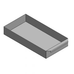 Aschekasten aus Stahlblech verzinkt 419x219x65 | Olsberg** | Flamado | Schamotte-Shop.de