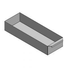 Aschekasten aus Stahlblech verzinkt 480x171x86 mm | Wamsler** | Flamado | Schamotte-Shop.de