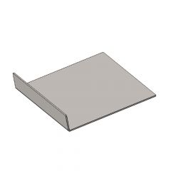 Heizgasumlenkplatte 340x295x55mm » für Hark** Kamine| günstig | schamotte-shop.de
