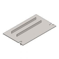 Heizgasumlenkplatte 380x230x4 mm » für Hark** Kamine| günstig | schamotte-shop.de
