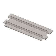 Heizgasumlenkplatte 394x150x40mm » für Hark** Kamine| günstig | schamotte-shop.de
