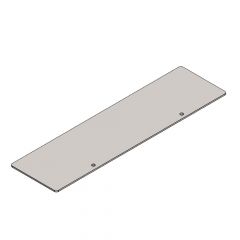 Hitzeschutzblech 414x112x3 mm » für Koppe** Kamine| günstig | schamotte-shop.de
