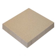 Vermiculite Platte 500 x 500 x 60 mm | Brandschutzplatte | Flamado | Schamotte-Shop.de