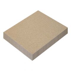 Vermiculite Platte 800x600x70mm Schamotte-Shop.de