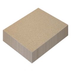 Vermiculite Platte 500x300x70mm Schamotte-Shop.de