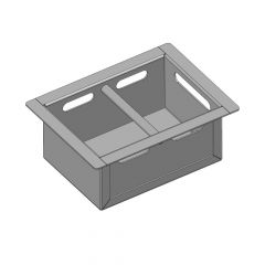 Aschekasten 230x170x90mm passend für Schmid**