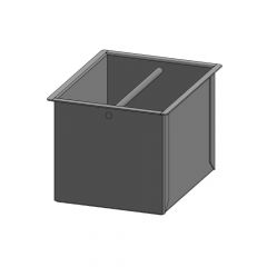 Aschekasten 214x170x163mm »  für Jotul**