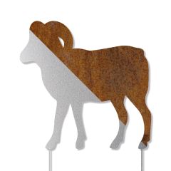 Edelrost Skudde mit Stecker » Tierpark Edition » Schamotte-Shop.de