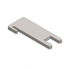 Luftregler/Schieber 65x27x4mm passend für Aduro **