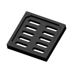Kaminrost / Ascherost 135x135x15mm ▷ für Conforto** ◁ Ofenrost Ersatzteil Kaminofen