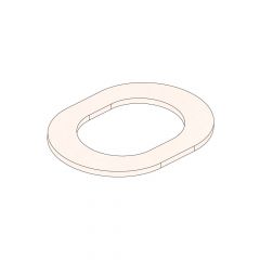 Dichtungsring für Ofenrohr oval » 115 x 85 mm