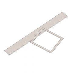 Dichtungsset 2-teilig » für quadratische Putzkapseln