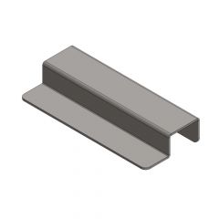 Halterung für Zugumlenkung 95x60x2mm passend für Haas+Sohn **