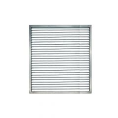 Grillrost aus Edelstahl 41,5 x 36,5 cm passend für Grillfürst**