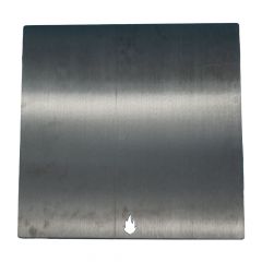 Grillplatte 33,5 x 30,0 cm aus Stahl, passend für Taino**