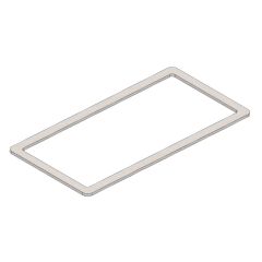 Dichtung für Wärmetauscher 360mm x 175mm x 5mm passend für MCZ** Kamine