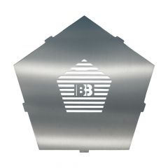 BlazeBox Pentagon Mini Grillplatte mit Rost