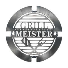 Grillrost Ø 21 cm - Grillmeister Design - als Einsatz in unseren Feuerplatten
