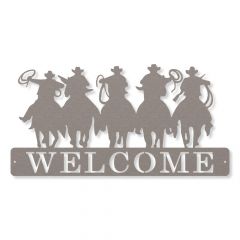 Edelstahl Western Schild